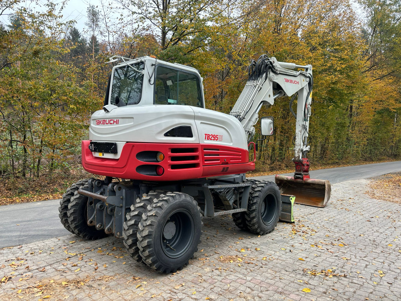 Kolesové rýpadlo TAKEUCHI TB 295 W: obrázok 7