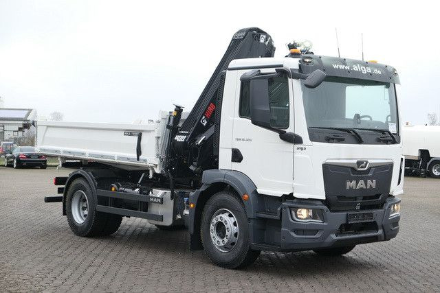 Sklápač, Auto s hydraulickou rukou MAN 18.320 TGM BB 4x2, Hiab X-Hiduo 138BS-3, Funk: obrázok 8