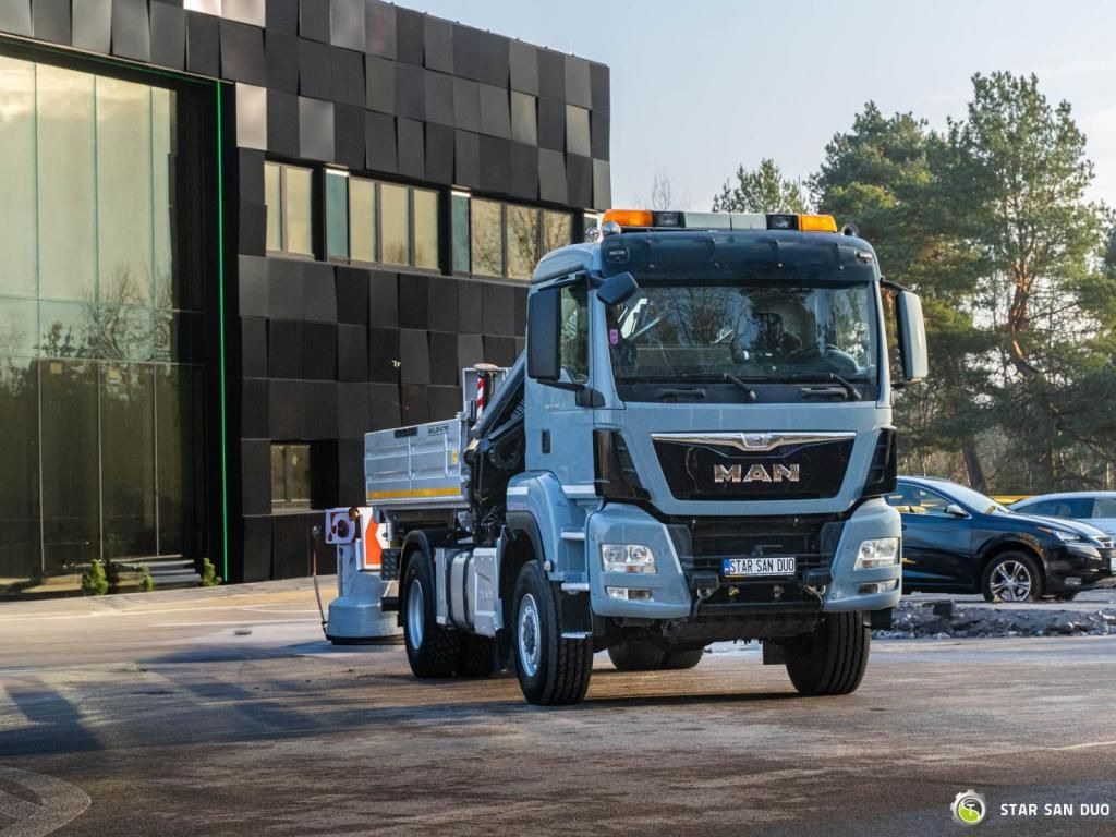 Sklápač MAN  TGS 18.480 4x4 HIAB 188 E-4 CRANE KIPPER EURO 6: obrázok 7