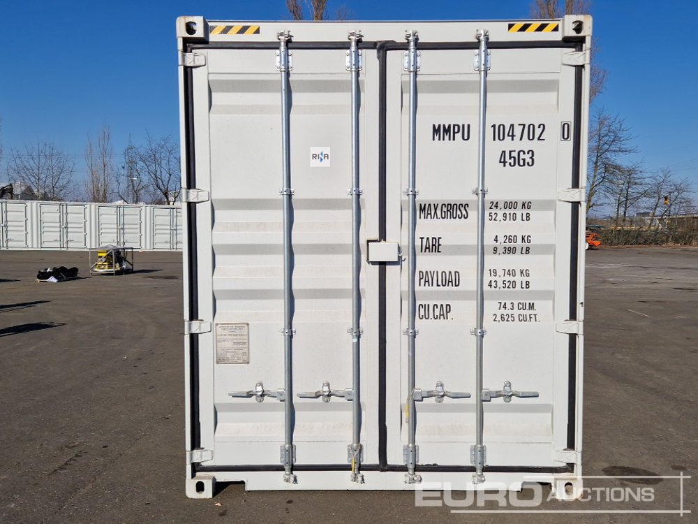 Lodny kontajner 40' HC  5 Doors Shipping Container: obrázok 9