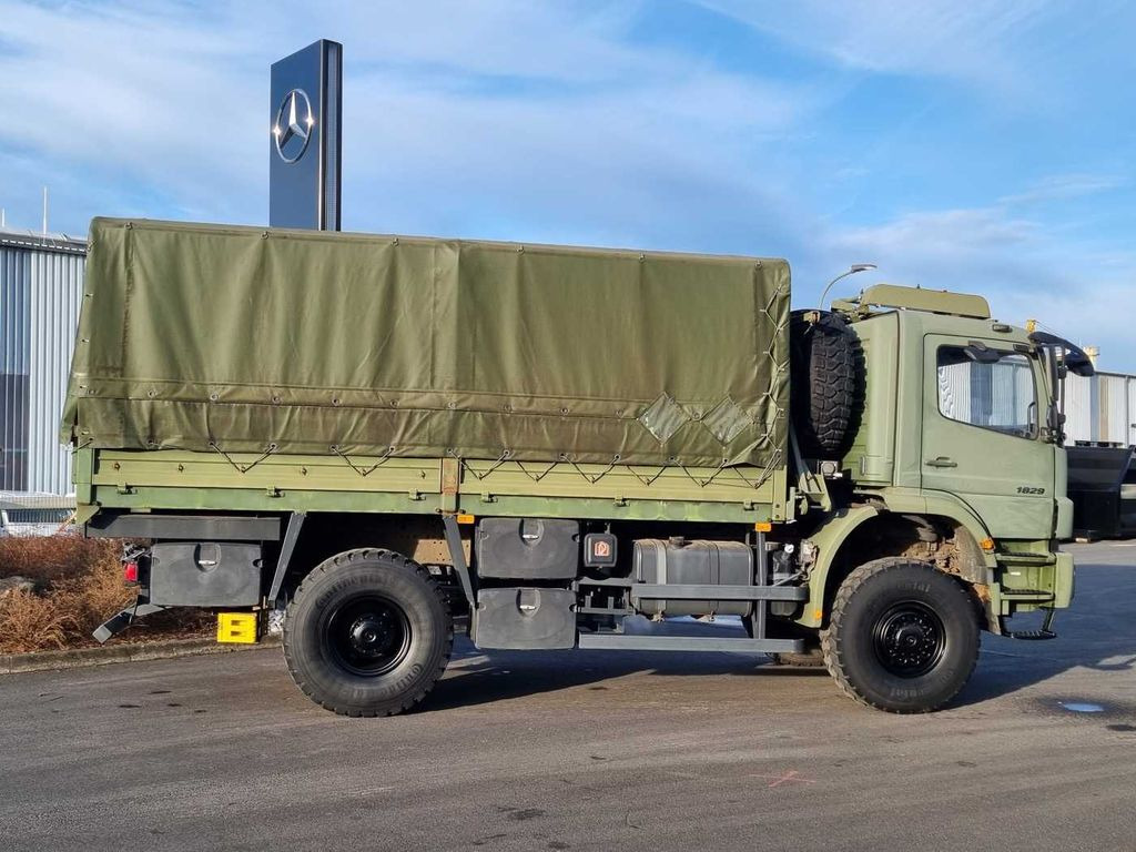 Valníkový/ Plošinový nákladný automobil Mercedes-Benz Axor 1829 A 4x4 Pritsche/Plane 10 Stück: obrázok 6