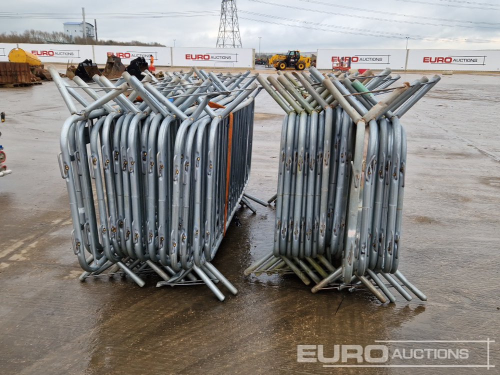 Stavebné zariadenia Bundle of Metal Pedestrian Safety Barriers (2 of): obrázok 6