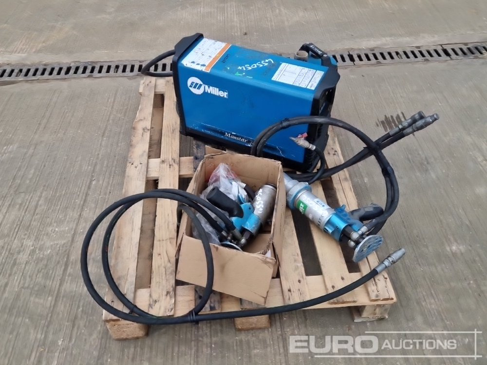 Stavebné zariadenia Hydraulic Impact Wrench (2 of), Miller 415Volt Welder, Submersible Pump: obrázok 8