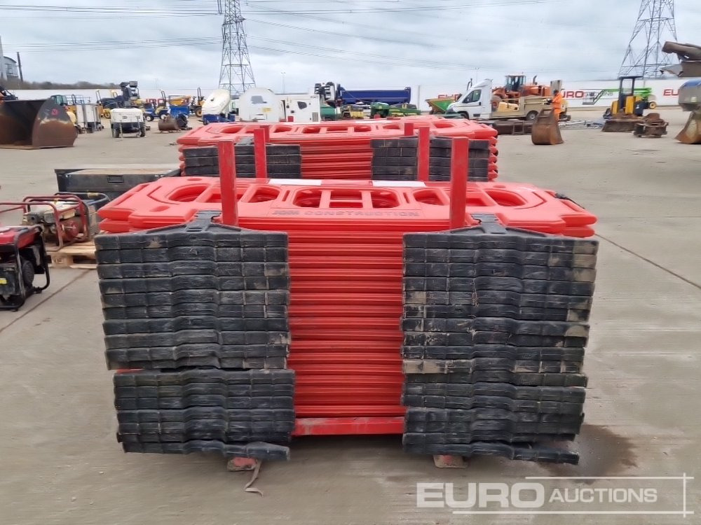 Stavebné zariadenia Stillage of Plastic Pedestrian Fencing (3 of): obrázok 6