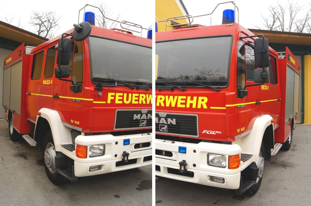 Hasičské vozidlo MAN 14.224 L80 4x4 /METZ TLF 16/25 Feuerwehr: obrázok 7